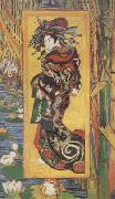 Japonaiserie:Oiran (nn04) Vincent Van Gogh